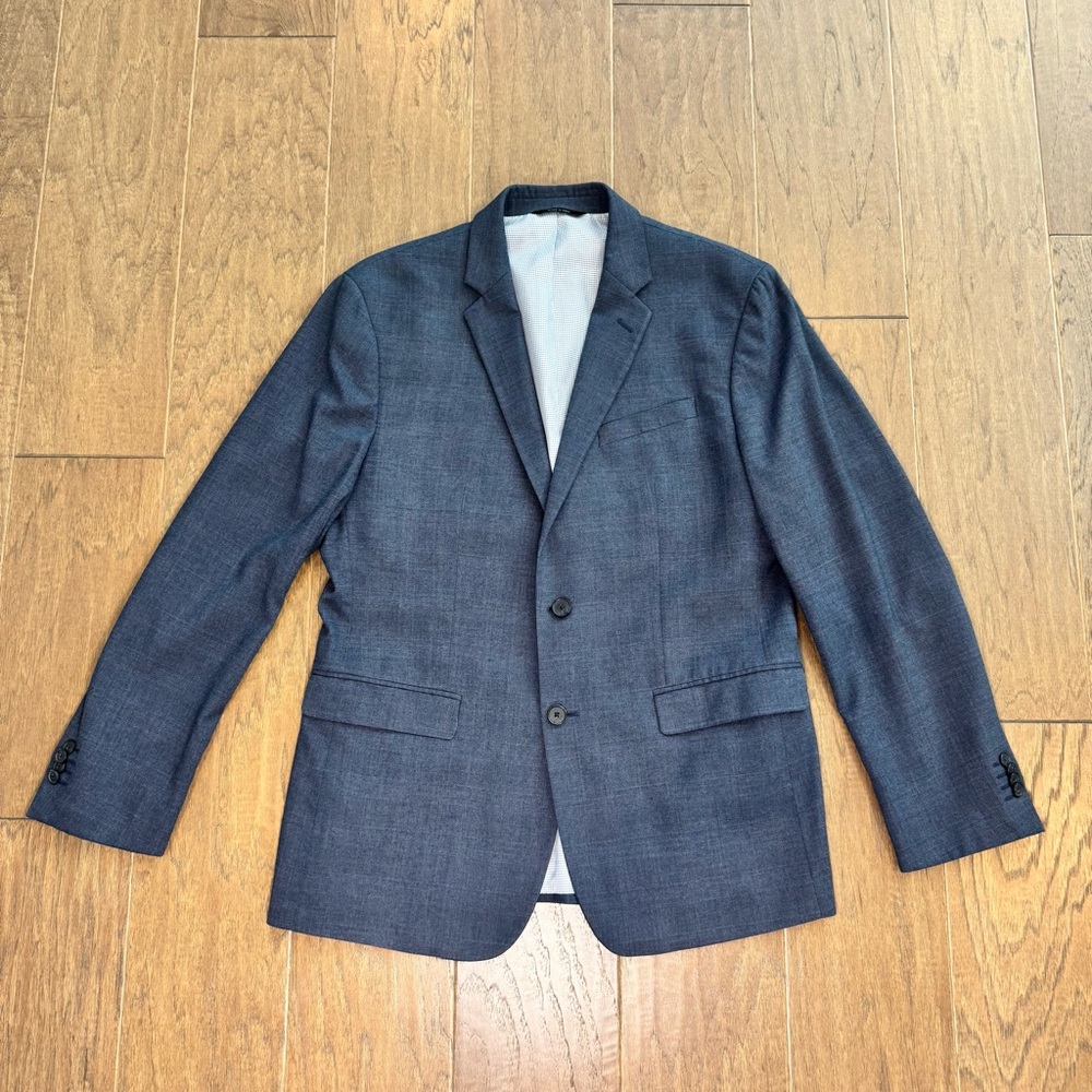 Banana Republic Dark Blue Slim Fit Men's Blazer